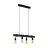 Eglo Pendel Lampe Townshend Stål Tre Svart | IP20 - Egnet for 4x E27 