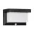 Eglo Veggbelysning Utrera Solar Svart 800lm - 840 Kald Hvit | IP44 - Bevegelsessensor