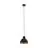 Eglo Pendel Lampe Truro 1 Stål Svart Kobber | IP20 - Egnet for 1x E27 