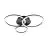 Eglo Taklampe Parrapos-Z Stål Svart 11W 4300lm - 830-865 Innstillbar Hvit | IP20 - Zigbee Dimbar
