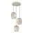 Eglo Pendel Lampe Romazzina Stål Sandete | Egnet for 3x E27