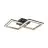 Eglo Taklampe Calliera Stål Svart Gull 18.4W 2500lm - 840 Kald Hvit | IP20 - Dimbar 