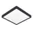 Eglo Taklampe Baderomsbelysning Fueva 6 Plast Svart 13W 2100lm - 827-840-865 CCT