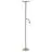 Eglo Gulvlampe Conivarino Stål Brushed Messing, Svart 30.5W 3150lm - 827 Ekstra Varm Hvit | Dimbar