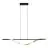 Eglo Pendel Lampe Conaprato Stål Brushed Messing, Svart 20W 2500lm - 827-840-865 CCT | Dimbar