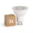 Fordelspakning 3x Sylvania RefLED ES50 LED Spot GU10 PAR16 230lm 36D - 830 Varm Hvit | Erstatter 25W