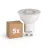 Fordelspakning 5x Sylvania RefLED ES50 LED Spot GU10 PAR16 345lm 36D - 830 Varm Hvit | Erstatter 35W