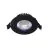 Noxion LED Vippbar Slim Spot svart 6W 550lm - 930 varm hvit | Utskjæring 75mm - IP54 - beste fargegjengivelse 