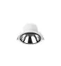 Noxion LED Downlight Apollo 9W 1100lm 60D - 840 Kald Hvit | 145mm - Utskjæring 120mm - Alu Reflektor - UGR <19