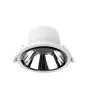Noxion LED Downlight Apollo 20W 2300lm 60D - 830 Varm Hvit | 220mm - Utskjæring 200mm - Alu Reflektor - UGR <19