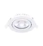Noxion LED Vippbar Slim Spot Hvit 6W 550lm - 930 varm hvit | Utskjæring 75mm - IP54 - beste fargegjengivelse 