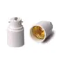 Adapter for lampholders B22 => E27 hvit