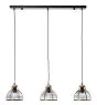 Brilliant Avia Pendel Lampe Metall Tre Svart Tre | Egnet for 3x E27