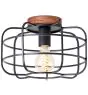 Brilliant Gwen Taklampe Metall Tre Svart | 300mm - Egnet for 1x E27