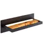 Brilliant Chaumont Veggbelysning Aluminium Metall Tre Svart 8W 930lm - 830 Varm Hvit