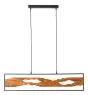 Brilliant Chaumont Pendel Lampe Aluminium Metall Tre Svart 18W 2300lm - 830 Varm Hvit