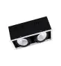 Ledvance LED spot Torget Multi Vippbar svart-Hvit 2x30W 5400lm 38D - 840 kald hvit | Utskjæring 320x160mm