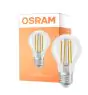 Osram Parathom Classic LED E27 Pære Filament Klar 6.5W 806lm - 822-827 Dim To Warm | Dimbar - Erstatter 60W