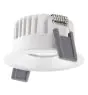 Ledvance LED spot Fix Aluminium Hvit 8W 680lm 36D - 930 varm hvit | Utskjæring 68mm - IP44 - beste fargegjengivelse - dimbar