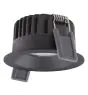 Ledvance LED spot Fix Aluminium svart 8W 680lm 36D - 930 varm hvit | Utskjæring 68mm - IP44 - beste fargegjengivelse - dimbar