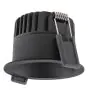 Ledvance LED spot Mørklight Aluminium svart 8W 640lm 36D - 927 ekstra varm hvit | Utskjæring 68mm - IP44 - beste fargegjengivelse - dimbar