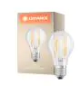 Ledvance Classic LED E27 Pære filament klar 7.5W 1055lm - 827 ekstra varm hvit | erstatter 75W