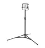 Ledvance LED Flomlys Byggelamper Value Stativ Svart 20W 2000lm - 865 Daglys | IP54 - Batteri - Symmetrisk