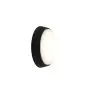 Ansell LED vegg - taklampe Helder Rund vanlig svart 12W 1058lm - 830-840-865 CCT | 215mm - IP54 