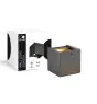 D'Lite Veggbelysning Elingen Aluminium Svart Up & Down 4.9W 480lm - 830 Varm Hvit | IP65 - Lyssensor