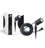 D'Lite Pigg Lys Fuse Strømkabel Svart | IP65 - Egnet for 1x GU10 | incl. cable 2 Meter