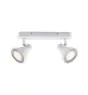 Nordlux Eik 2 Spot Metall Hvit | Egnet for 2x GU10