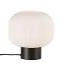 Nordlux Bordlampe Milford Glass Svart | Egnet for 1x E27