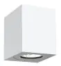 Nordlux Canto Kubi 2 Veggbelysning Aluminium Hvit Up & Down - 10.6W 500lm - 830 Varm Hvit | IP44
