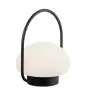 Nordlux Bordlampe Sponge Batteri Svart 4.8W 300lm - 827 Ekstra Varm Hvit | 3-Trinn Dimbar