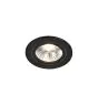 Nordlux LED spot Alec svart 6.1W 480lm 36D - 830 varm hvit | Utskjæring 80mm - IP20 - 3-trinn dimbar