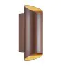Nordlux Nico Veggbelysning Aluminium Rusten Up & Down | IP54 - Egnet for 2x GU10