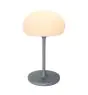 Nordlux Bordlampe Sponge Portable Batteri Grå 48W 300lm - 827 Ekstra Varm Hvit | 3-Trinn Dimbar 