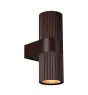 Nordlux Kyklop Veggbelysning Aluminium Rusten  Up & Down | Egnet for 2x GU10