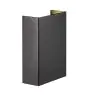 Nordlux Fold 10 Veggbelysning Aluminium Svart - 8W 400lm - 830 Varm Hvit | IP54