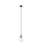 Emibig Pendel Lampe Astral Stål Svart | Egnet for 1x E14 - Max 10W
