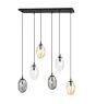 Emibig Taklampe Astral Stål Svart | Egnet for 6x E14 - Max 10W