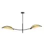Emibig Taklampe Lotus Stål Svart | Egnet for 2x E14 - Max 10W
