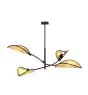 Emibig Taklampe Lotus Stål Svart | Egnet for 4x E14 - Max 10W