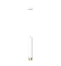 Emibig Pendel Lampe Kibo Stål Hvit | Egnet for 1x GU10 - Max 10W