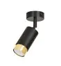 Emibig Taklampe Hiro Stål Svart | Egnet for 1x GU10 - Max 10W