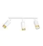 Emibig Taklampe Hiro Stål Hvit | Egnet for 3x GU10 - Max 10W
