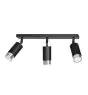 Emibig Taklampe Hiro Stål Svart | Egnet for 3x GU10 - Max 10W