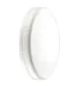 Noxion LED vegg - taklampe Econox Hvit 20W 1800lm - 830 varm hvit | 360mm - IP66 - Bevegelses- og lyssensor - Nødlys 1 timer 