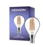 Noxion Lucent Lustre LED E14 Ball filament klar 4.5W 470lm - 827 ekstra varm hvit | dimbar - erstatter 40W