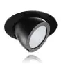 Noxion LED Spot Forza Svart 35W 3000lm 36D - 930 Varm Hvit | 168mm - Beste Fargegjengivelse